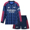 Camisola + Calções Arsenal Criança Manga Comprida Equipamento 2ª 2025-26